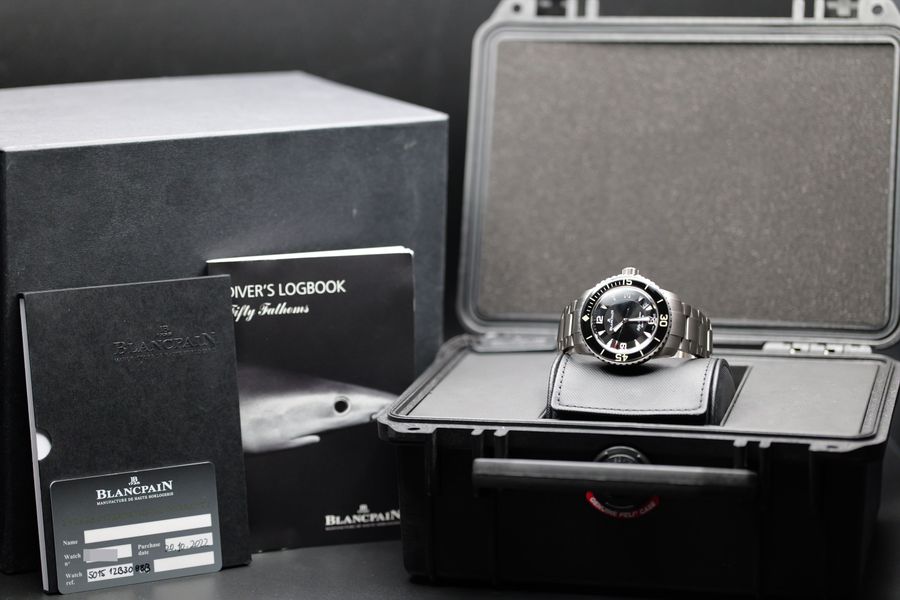 Blancpain Fifty Fathoms 5015-12B30-98B